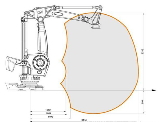 全自動碼垛機示意圖 全自動碼垛機示意圖